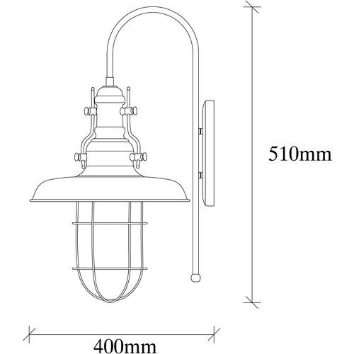 Opviq Zidna lampa, 584TTM1902 slika 3