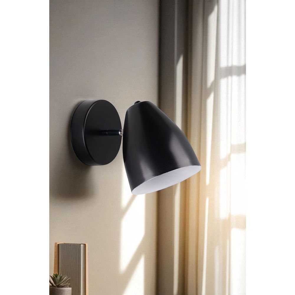 Opviq Zidna lampa 991, crna slika 1