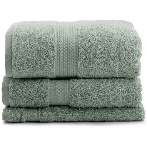 Colorful - Grass Green Green Towel Set (3 Pieces) slika 2