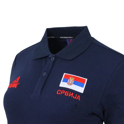 Peak Sport Polo Majica Srbija KSS1910/20 Teget Ženska slika 2