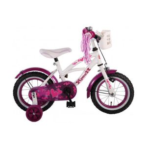 Dječji bicikl Heart Cruiser 12" bijelo/ljubičasti