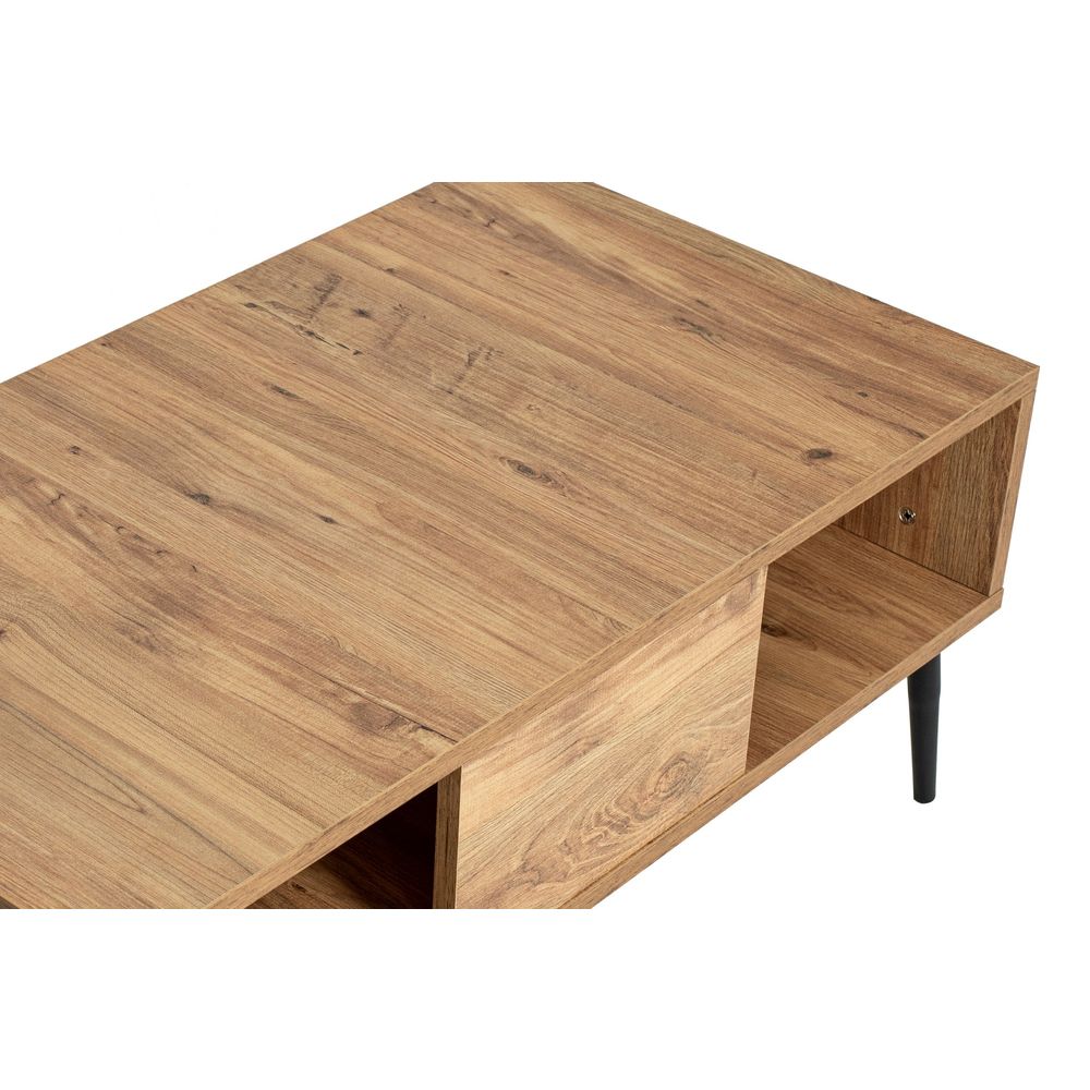 Stol za kafu 'Atlantic Pine' u crnoj boji slika 6