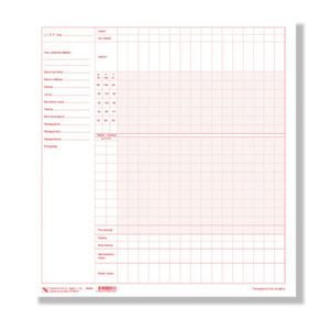 III-4-1 TEMPERATURNI LIST ZA DJECU; List, 33 x 35 cm