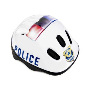 Kaciga spokey police white/black