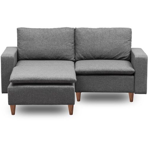 Atelier Del Sofa Kutna garnitura, Tamno siva, Lungo Mini slika 1