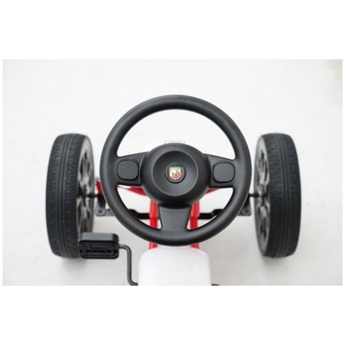 Go-Kart na pedale ABARTH - bijeli slika 6