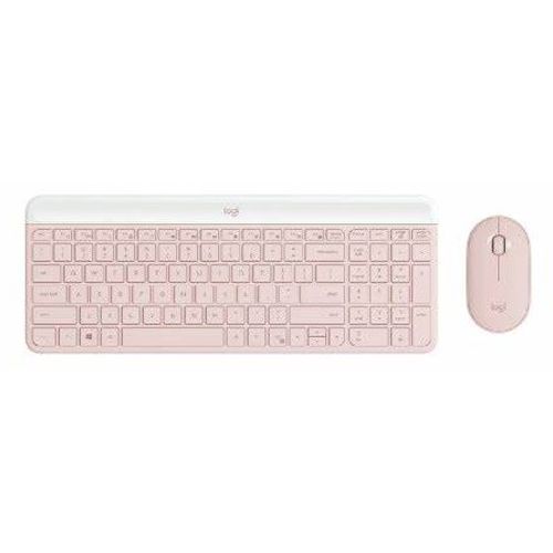 Logitech MK470 Slim Wireless Keyboard and Mouse, Rose - US slika 2