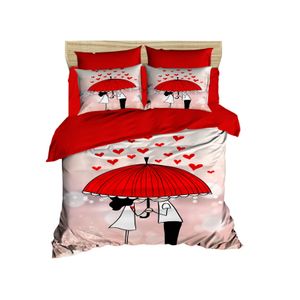 207 White
Red
Pink Double Duvet Cover Set