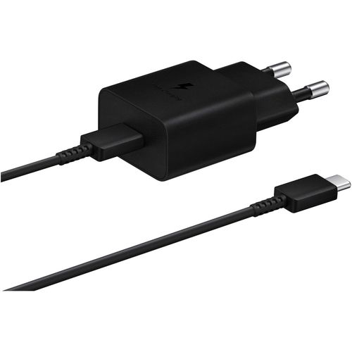 Samsung kućni punjač USB-C s kabelom USB-C 15W black slika 1