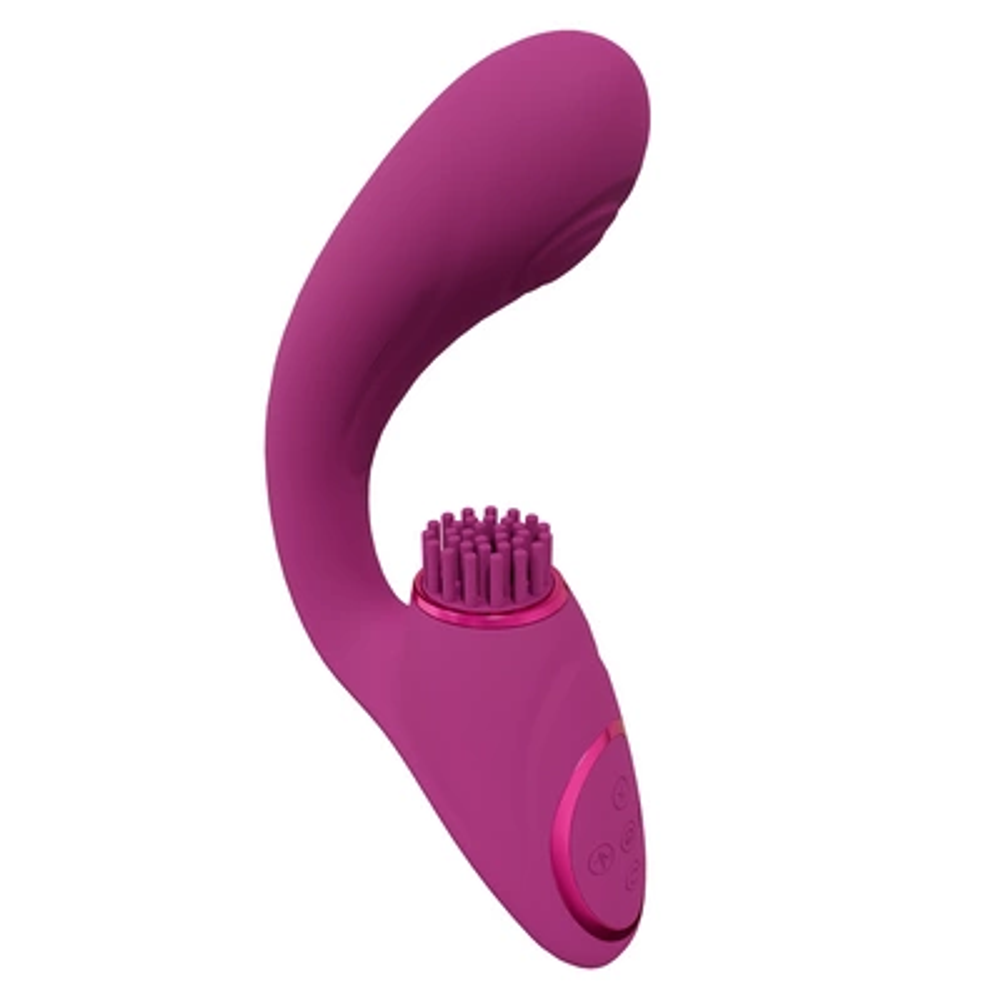 VIVE by Shots Gen - Vibrator G-točke s trostrukim motorom s pulsnim valom i vibrirajućim četkicama slika 1