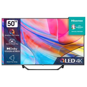 HISENSE 50" 50A7KQ QLED 4K UHD Smart TV