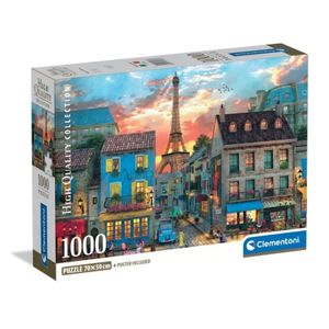 Clementoni CL39983 Puzzle 1000 ULICE PARIZA, 1000kom