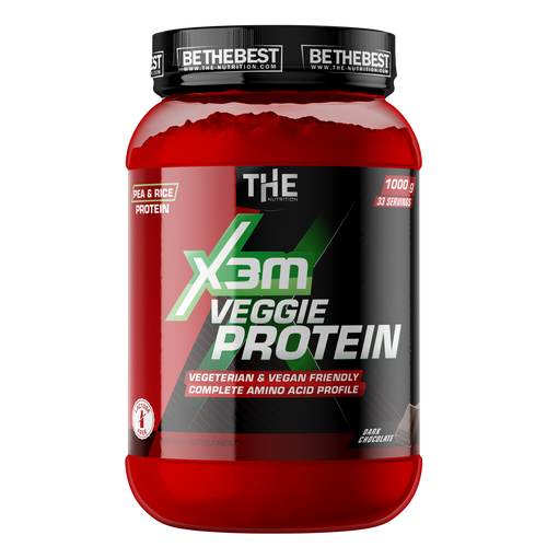 X3M Vegan Protein - 1000g THE slika 1