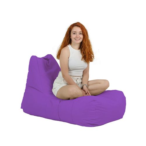 Atelier Del Sofa Vreća za sjedenje, Trendy Comfort Bed Pouf - Purple slika 10