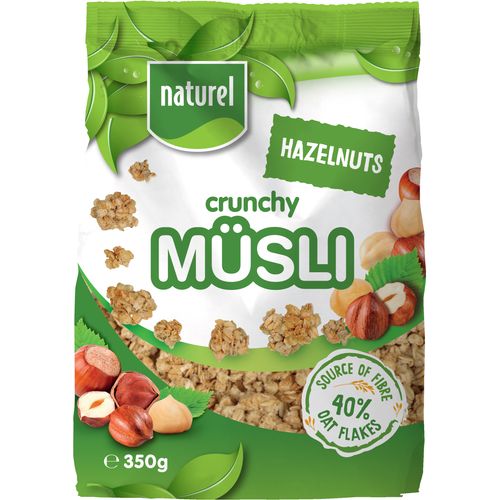 Naturel Crunchy muesli lješnjaci 350g slika 1