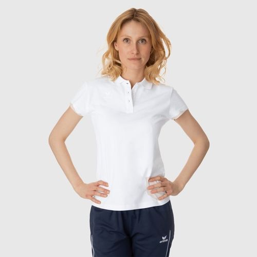 Ženska Majica Erima Teamsport Polo Bijela slika 3