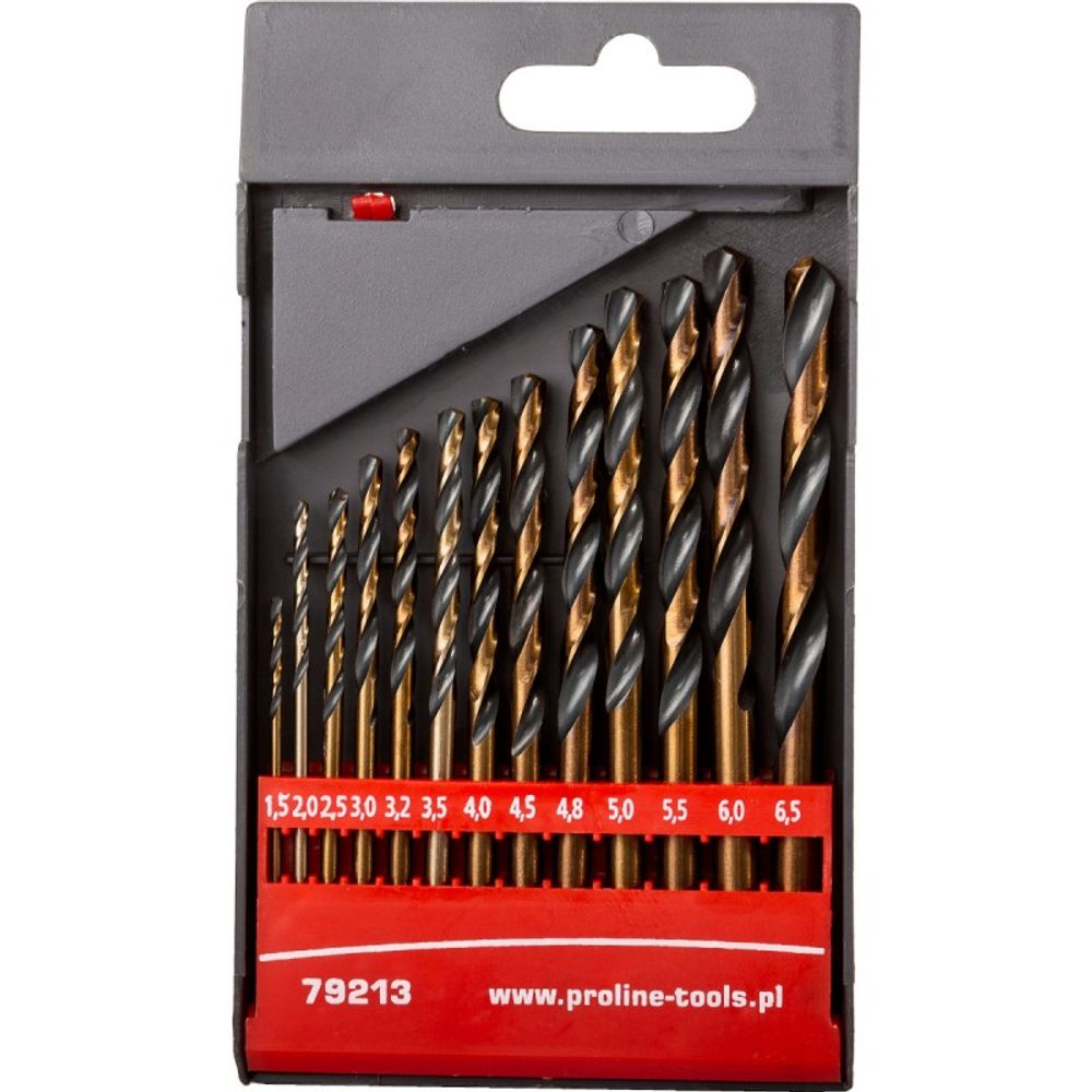 SET OD 13 KOMADA HSS-SVRDLA ZA UVIJANJE - DIN338  79214 slika 1