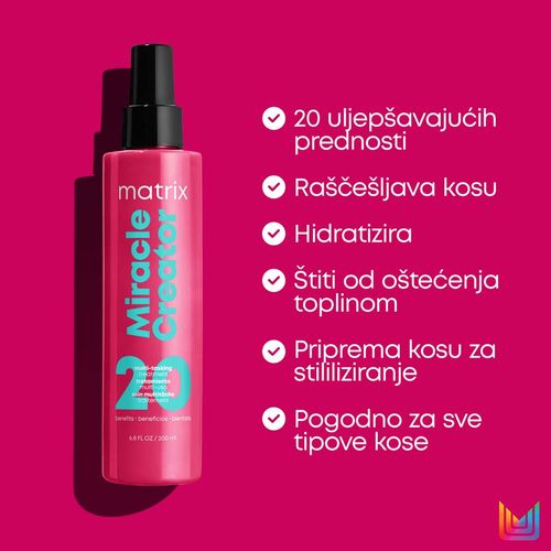 Matrix Miracle Creator Višenamjesnki Tretman Za Kosu 190ml slika 2