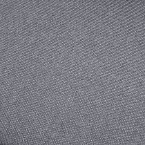 Peterosjed od tkanine svjetlosivi slika 35