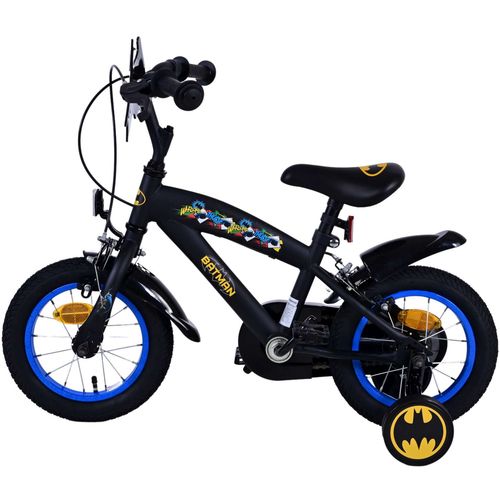 Volare dječji bicikl Batman 12" s dvije ručne kočnice crni slika 8