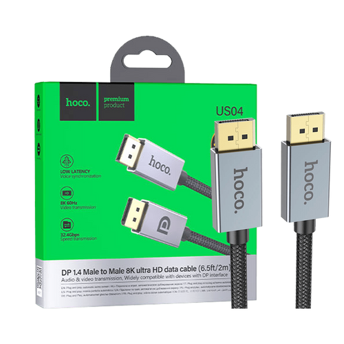 hoco. Kabl display port na display port, US04, 2 met - US04 2M slika 1