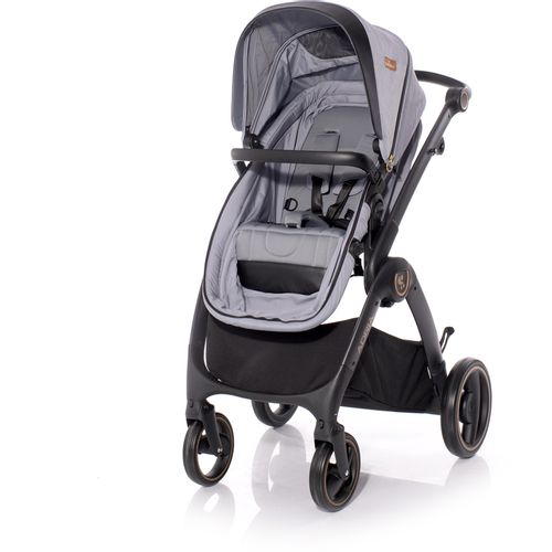 LORELLI ADRIA Kolica Grey 2u1 SET: Košara + Putna Torba + Zimska Navlaka (do 15 kg) slika 4