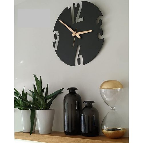 Metalni sat Black watch 50x50 slika 1