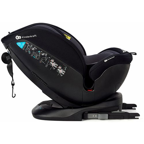 Kinderkraft autosjedalica XPEDITION 0-36 kg Isofix, crna slika 28