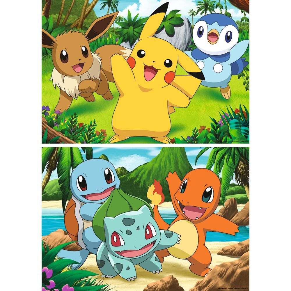 Pokemon puzzle 2 x 24 komada slika 5