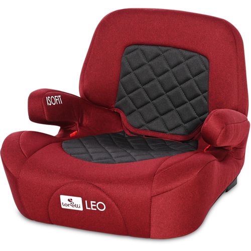 LORELLI LEO IsoFit Booster Autosjedalica s Naslonom Brick Red 22-36 kg (Grupa 2/3) slika 1