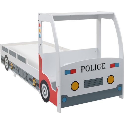 Dječji krevet u obliku policijskog auta sa stolom 90 x 200 cm slika 19