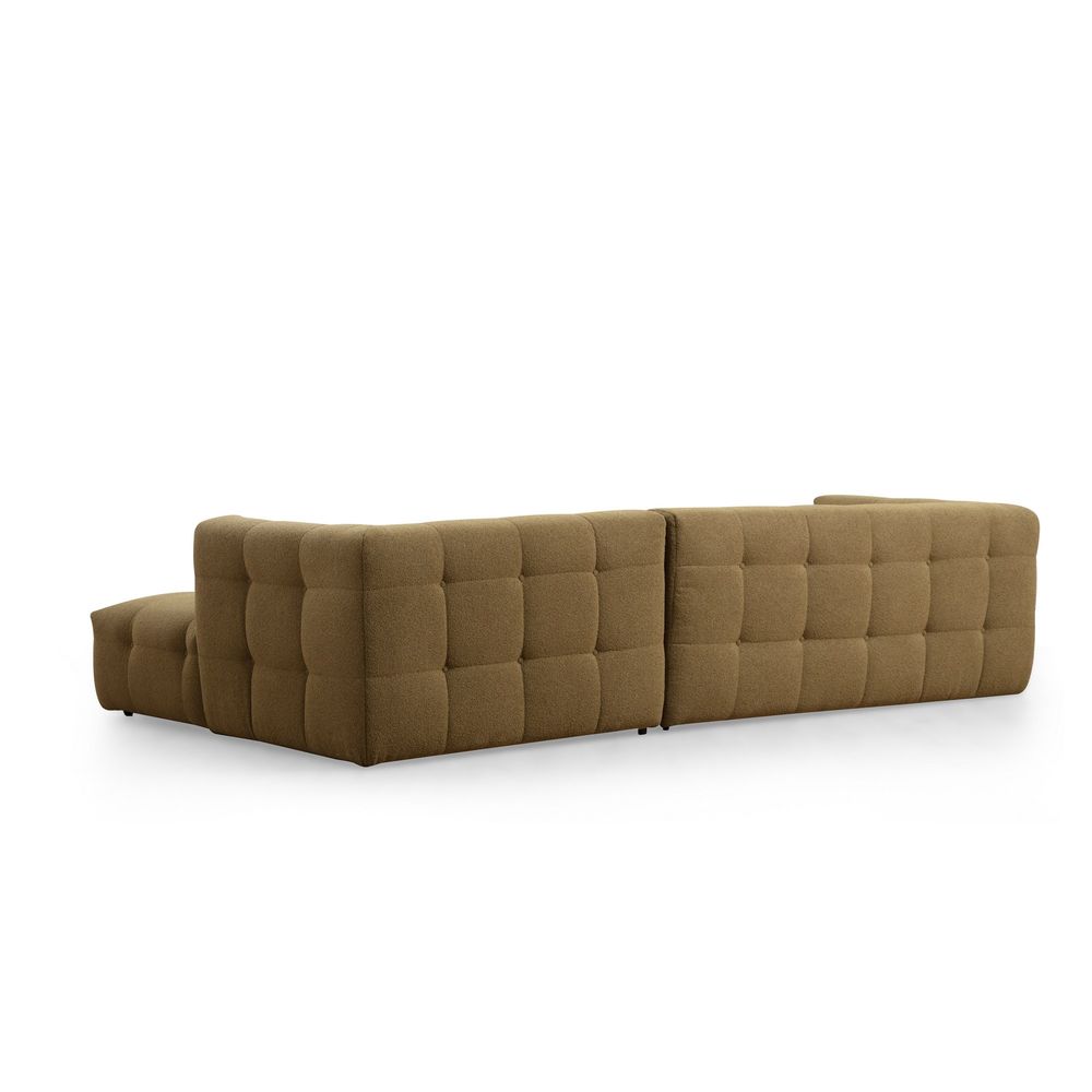 Cady 3-sjedalni kutni kauč - Khaki slika 9
