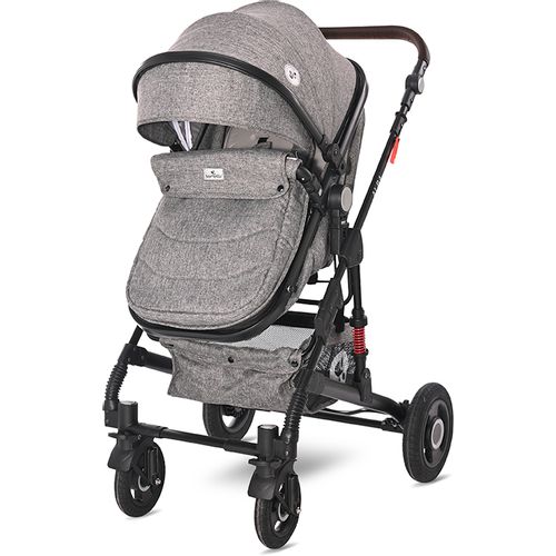 LORELLI ALBA PREMIUM Kolica 3u1 Steel Grey: Košara + Autosjedalica + Zimska Navlaka (0mj+) - (do 15kg/96cm) slika 6