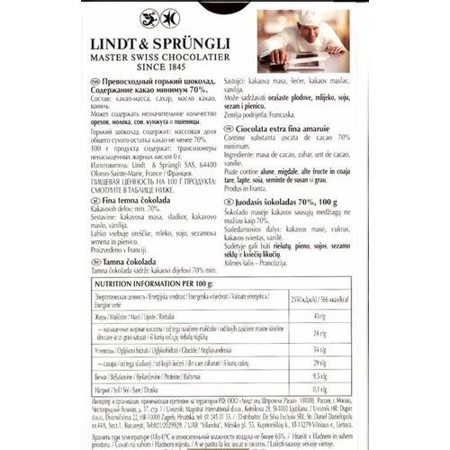 Lindt Excellence tamna 70% 100 g slika 2