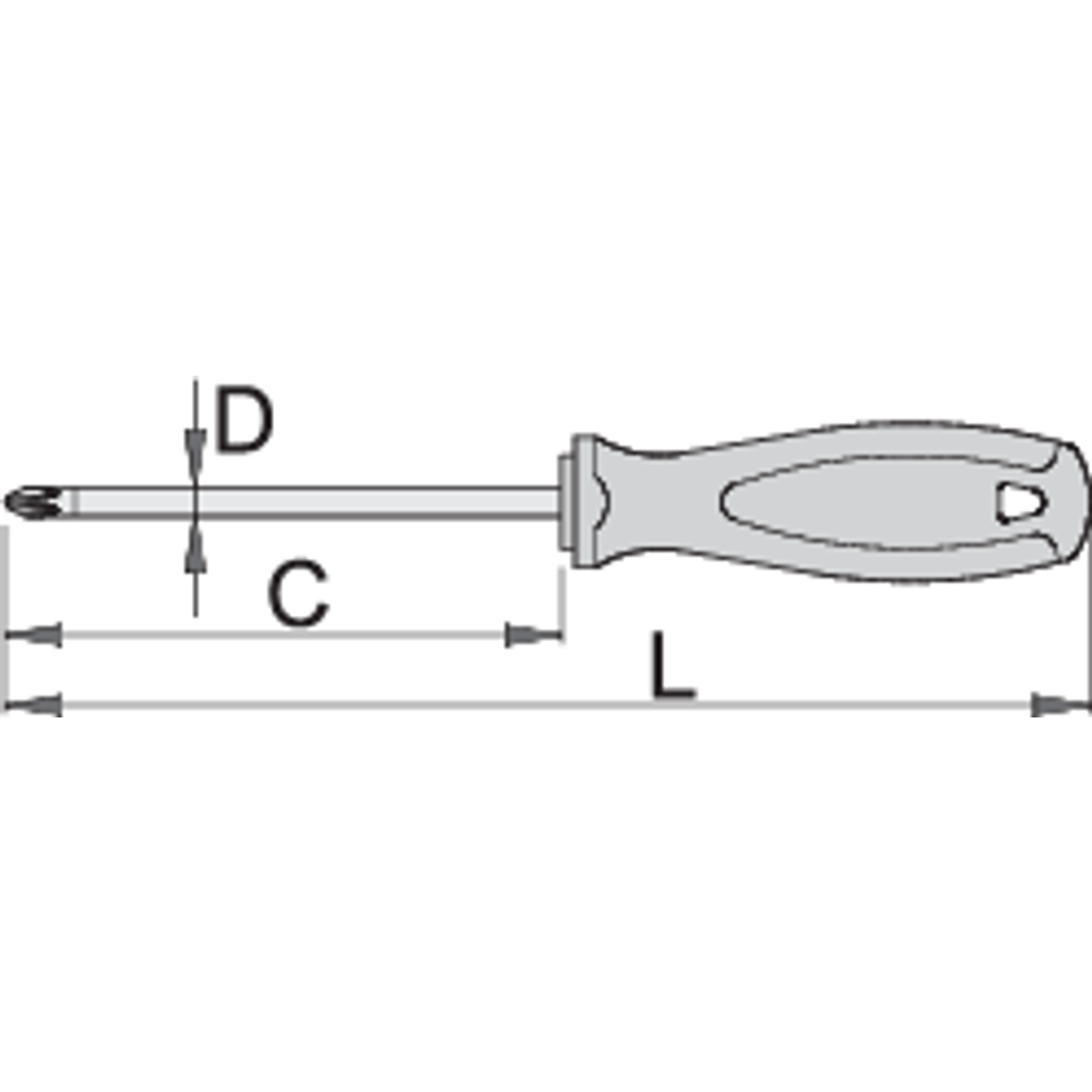 Unior Odvijač krstasti PH3 150 mm TBI 615TBI slika 2