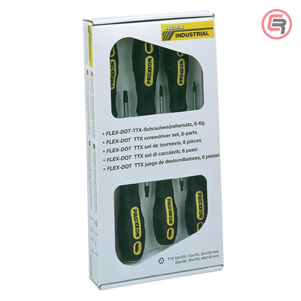 Proxxon Garnitura Torx Odvijača TTX10-TTX40 Sa Rupom / 6 dijelna - 22640 slika 1