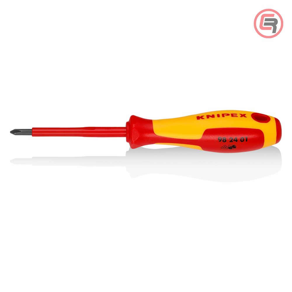 Knipex Odvijač Križni VDE PH1 x 80 / 187 mm 1000V – 98 24 01 slika 1