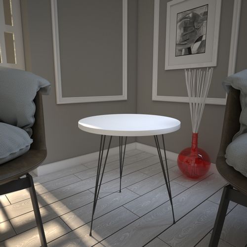 Sandalf - White White Side Table slika 5