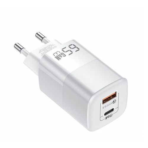 RY-U65A GaN Punjač Type C, USB-A 65w slika 1