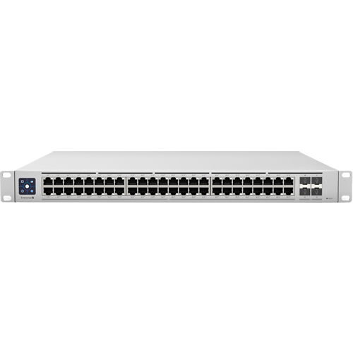 Ubiquiti Enterprise Layer 3, PoE switch with (48) 2.5GbE, 802.3at PoE+ RJ45 ports and (4) 10G SFP+ ports slika 1