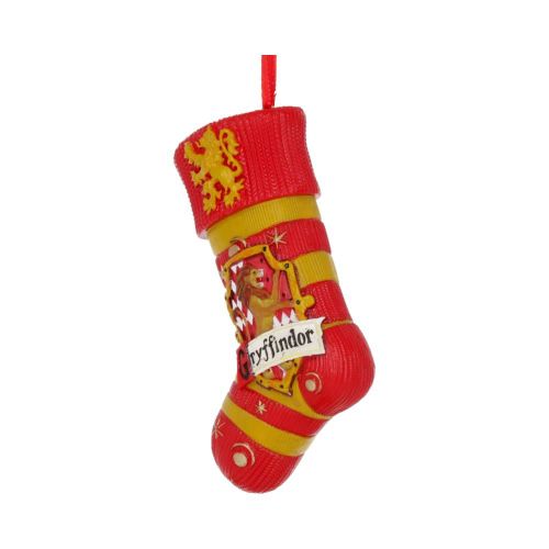 NEMESIS NOW HARRY POTTER GRYFFINDOR STOCKING HANGING ORNAMENT slika 2