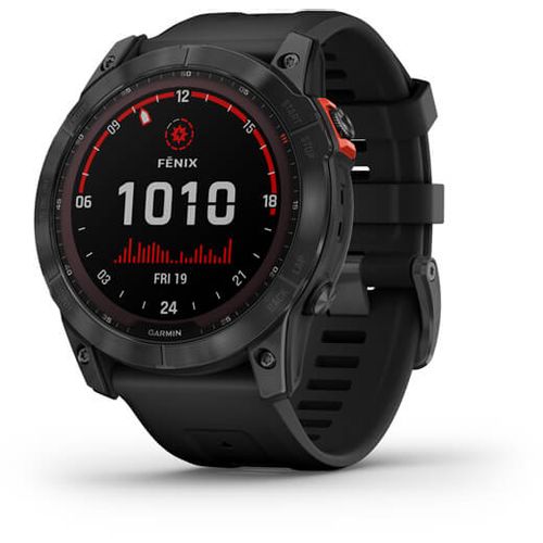 Garmin fenix 7X SOLAR Slate Gray crni remen                                                  slika 5