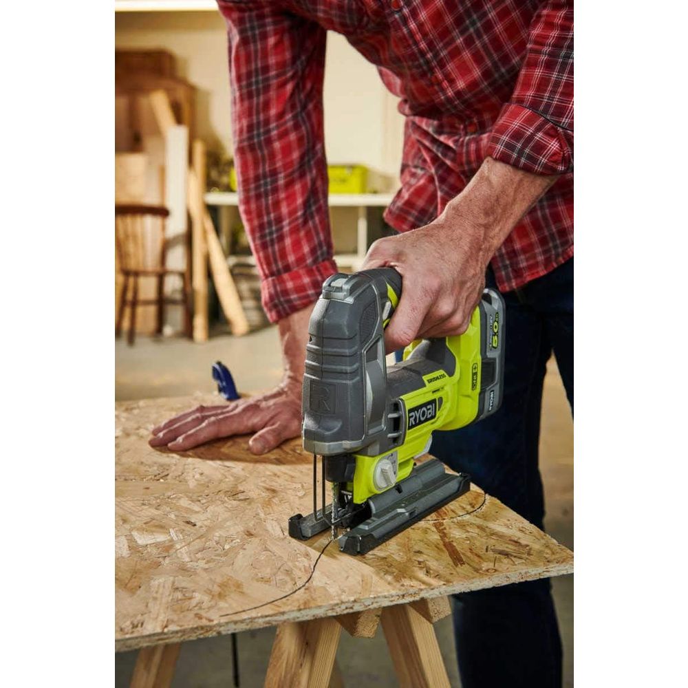 Ryobi 18V ONE+ Akumulatorska ubodna pila, R18JS7-0 slika 2