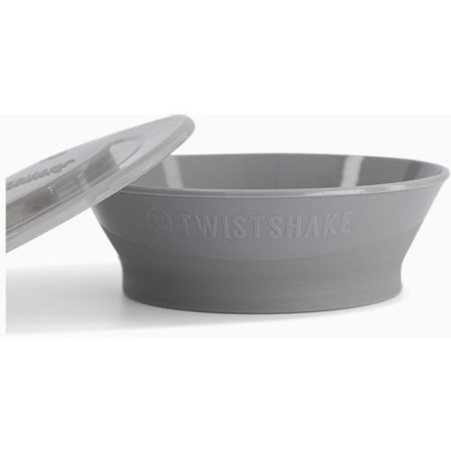 Twistshake zdjelica 6+m Pastel Grey slika 3