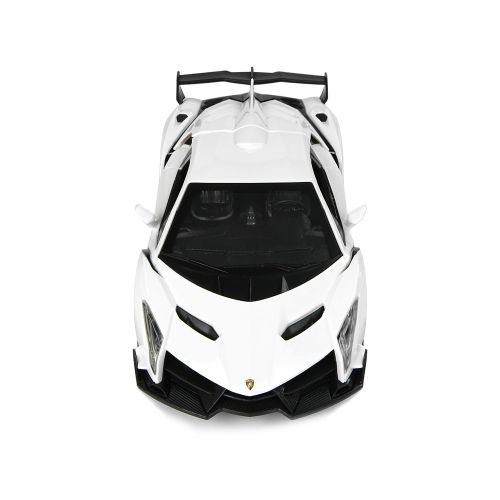 Licencirani auto na daljinsko upravljanje 1:24 Lamborghini Veneno 2.4 G - bijeli slika 4