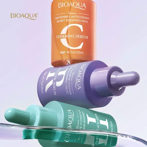 Bioaqua set seruma Vitamin C, Retinol, Hijaluron 30ml x 3kom slika 3