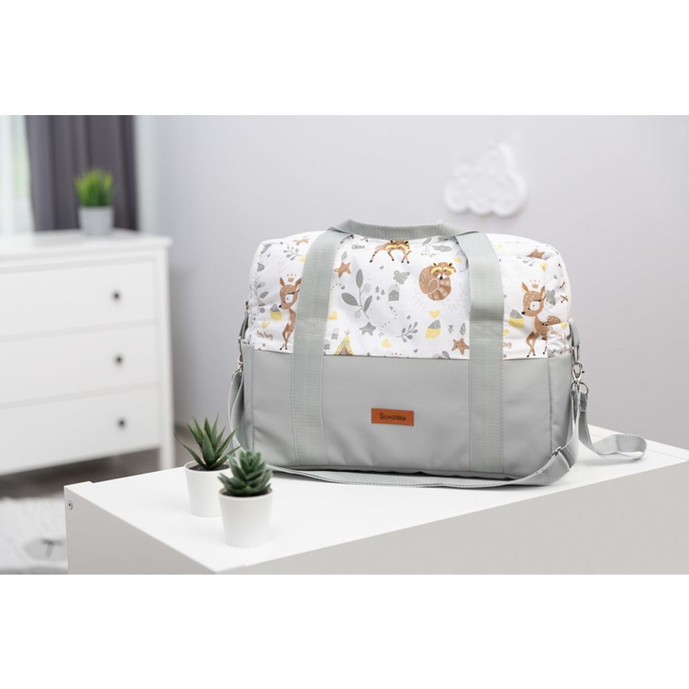 Eko kožna torba za kolica white forest adventure slika 5