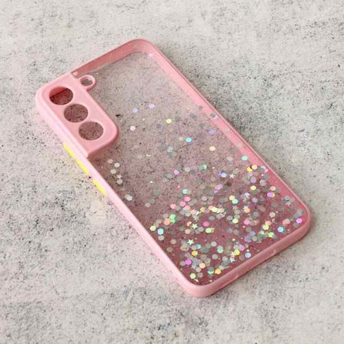 Maska Frame Glitter za Samsung G901B Galaxy S22 roze slika 1