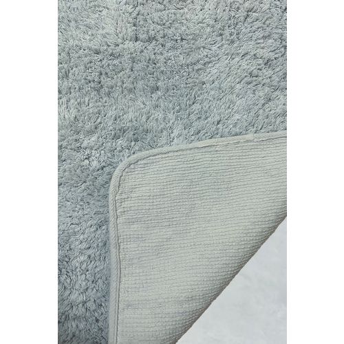 Cotton Basic - Grey Grey Bathmat Set (2 Pieces) slika 2