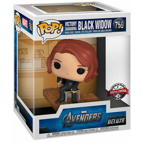 POP figure Deluxe Marvel Los Vengadores Avengers Black Widow Exclusive slika 1